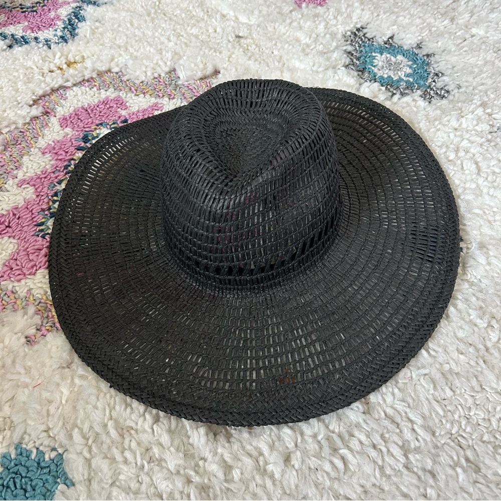 Target Universal Thread Black Straw Hat